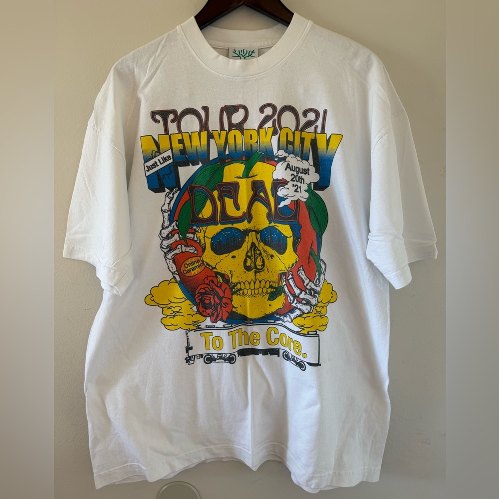 Online Ceramics Dead & Company Tour 2021 “Grateful Dead” T-Shirt